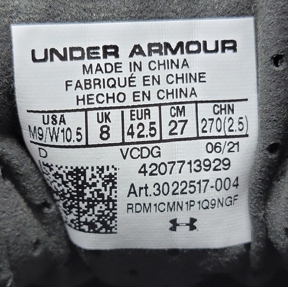 Under Armour Men UA HOVR Silencer Light Track Field Shoes 3022517-004 Size 9 New main image 8